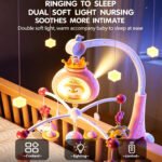 Baby Crib Mobile with Remote Control and Night Light