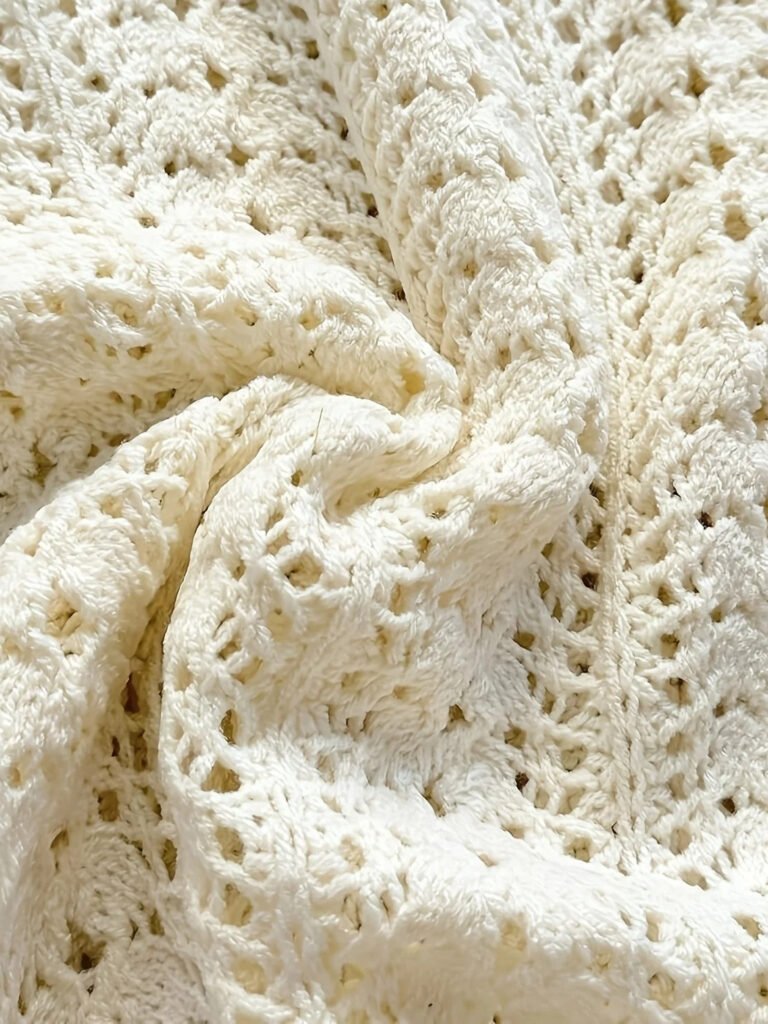 Women's Crochet Hollow Out Beach Cover-Up Mini Dress