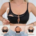 Front Clasp Hands Free Nursing Bra for Mums