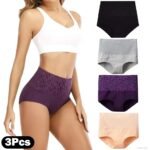 Women's High Waist Cotton Briefs