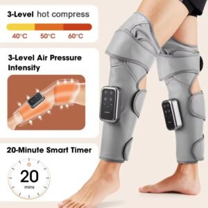 Cordless Calf & Knee Air Compression Massager