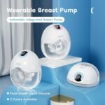 Hands-Free Wearable Electric Breast Pump with LED Display