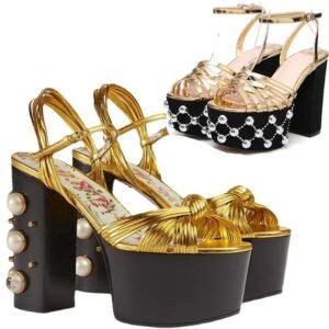 Women's Platform Sandals with Super High Heel