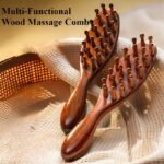 Wood Therapy Scalp & Body Massage Comb for Relaxation