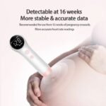 Portable Fetal Doppler Pregnancy Monitor for Baby Heartbeat