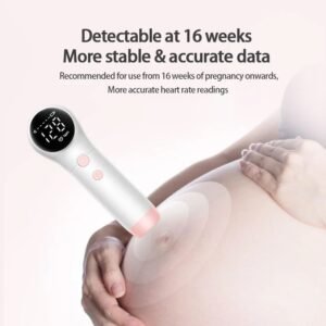 Portable Fetal Doppler Pregnancy Monitor for Baby Heartbeat