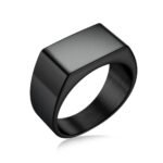 Men's 316L Stainless Steel Punk Signet Ring