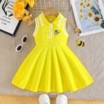 Baby Girls Sleeveless Polo Dress