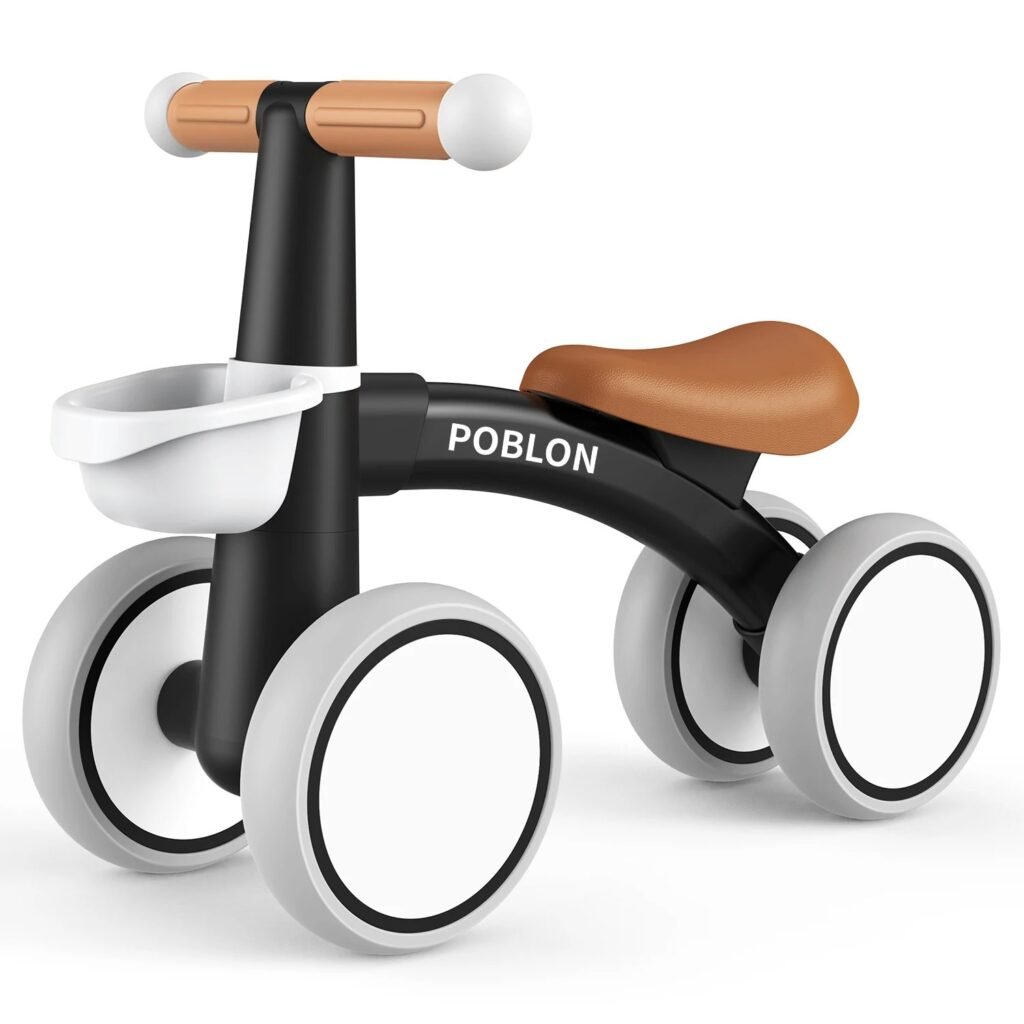 Four-Wheel Baby Walker Balance Bike for Toddlers