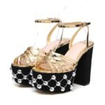 Women's Platform Sandals with Super High Heel