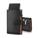 Men's Slim RFID Wallet with Coin Pocket & Card Slots