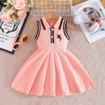 Baby Girls Sleeveless Polo Dress