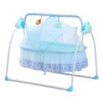 Smart Electric Baby Cradle Bed with Gentle Rocking