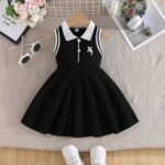 Baby Girls Sleeveless Polo Dress