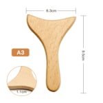 Wood Therapy Facial Massage Tool for Gua Sha & Lifting