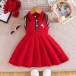 Baby Girls Sleeveless Polo Dress