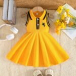 Baby Girls Sleeveless Polo Dress