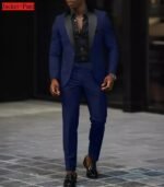 Men's Slim Fit Tuxedo Suit for Weddings & Formal Events