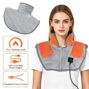 USB Heated Shawl with 3 Heat Settings