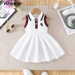 Baby Girls Sleeveless Polo Dress