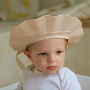 Adjustable Baby Shower Cap Hair Wash Shield