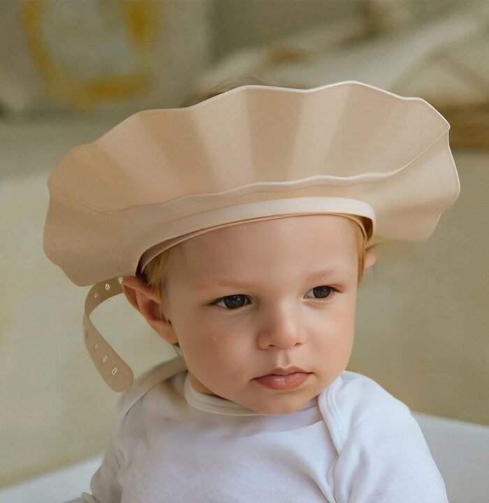 Adjustable Baby Shower Cap Hair Wash Shield