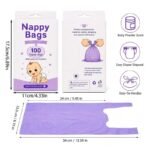 Scented Nappy Disposal Bags for Easy Waste Care