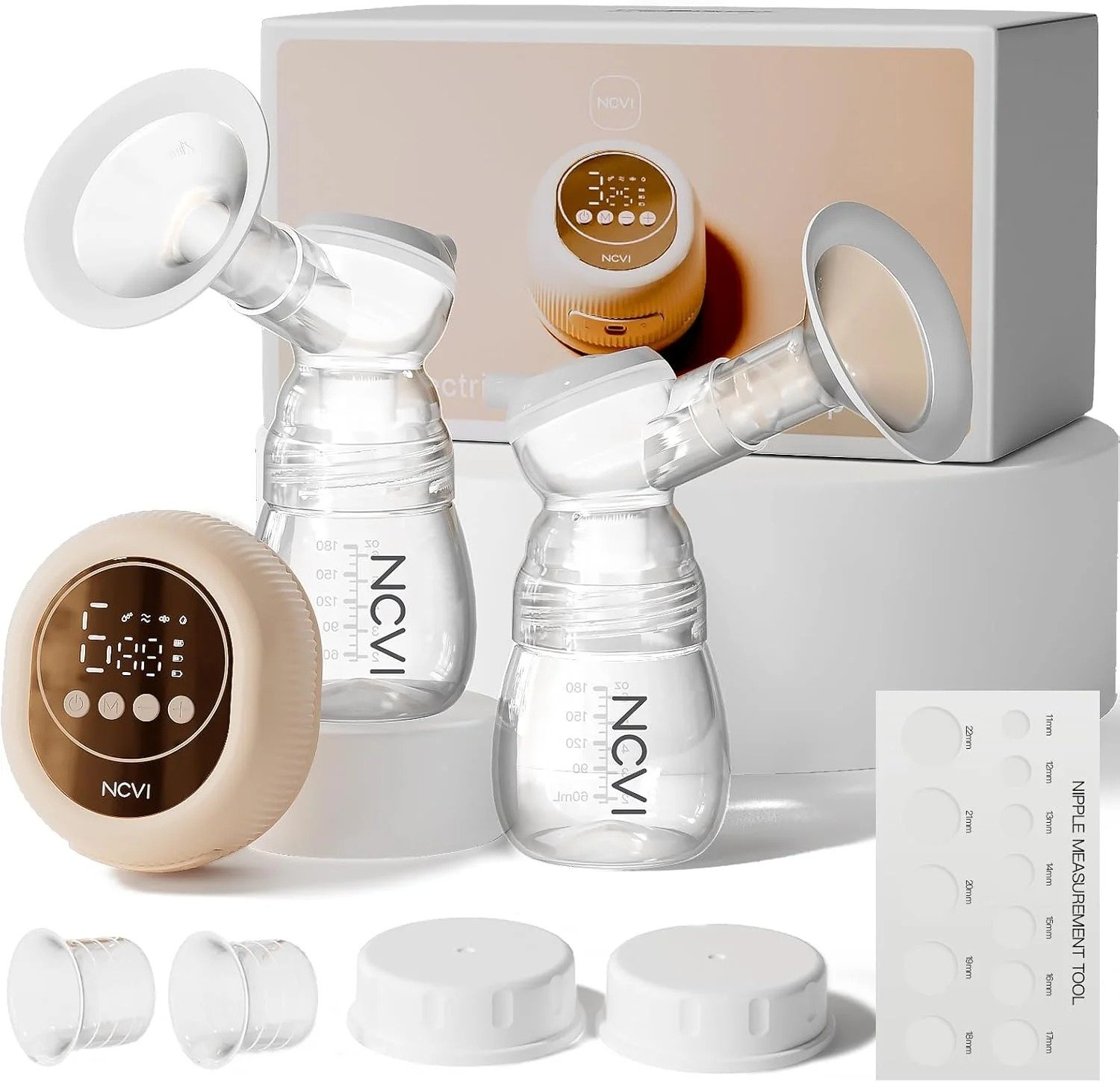 Double Electric Breast Pump with Adjustable Suction Double Electric Breast Pump with Adjustable Suction