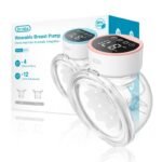 Hands Free Wearable Breast Pump with Quiet Operation