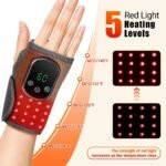 Rechargeable Wrist Support with Heat & Vibration
