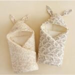 Soft Cotton Baby Swaddle Blanket with Bunny Ears