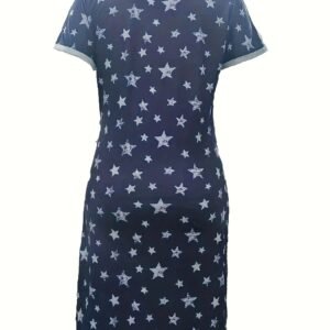 Maternity Nursing Nightdress for Pregnancy & Breastfeeding