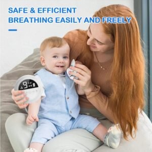 Electric Baby Nasal Aspirator with Night Light & Music