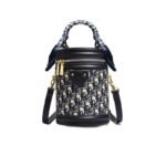 Women's Elegant Cylindrical Bucket Crossbody Bag