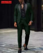 Men's Slim Fit Tuxedo Suit for Weddings & Formal Events