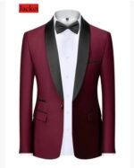 Men's Slim Fit Tuxedo Suit for Weddings & Formal Events