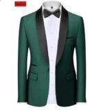 Men's Slim Fit Tuxedo Suit for Weddings & Formal Events