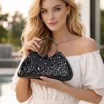Women's Structured Shoulder Crossbody Bag for Evening Style
