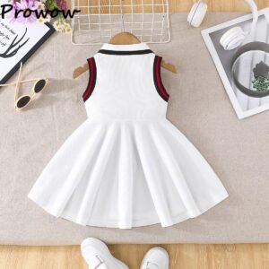Baby Girls Sleeveless Polo Dress