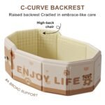 Foldable Baby Bathtub Leak-Proof Infant Bath