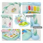 Foldable Baby Play Gym with Lights and Toys
