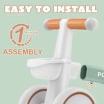 Four-Wheel Baby Walker Balance Bike for Toddlers