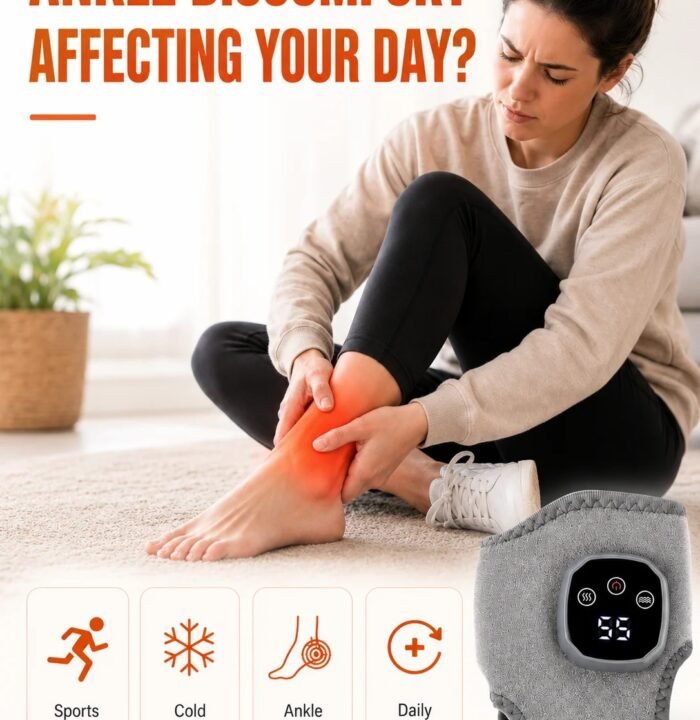 Adjustable Ankle Support Brace for Everyday Comfort