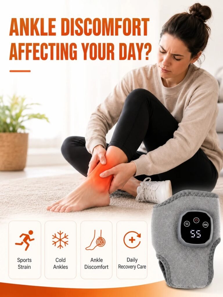 Adjustable Ankle Support Brace for Everyday Comfort