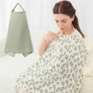 Cotton Breastfeeding Cover for Comfortable Nursing Privacy