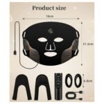 LED Red Light Therapy Face Mask with Remote Control