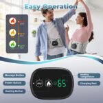Electric Heated Waist Massage Belt with Air Support