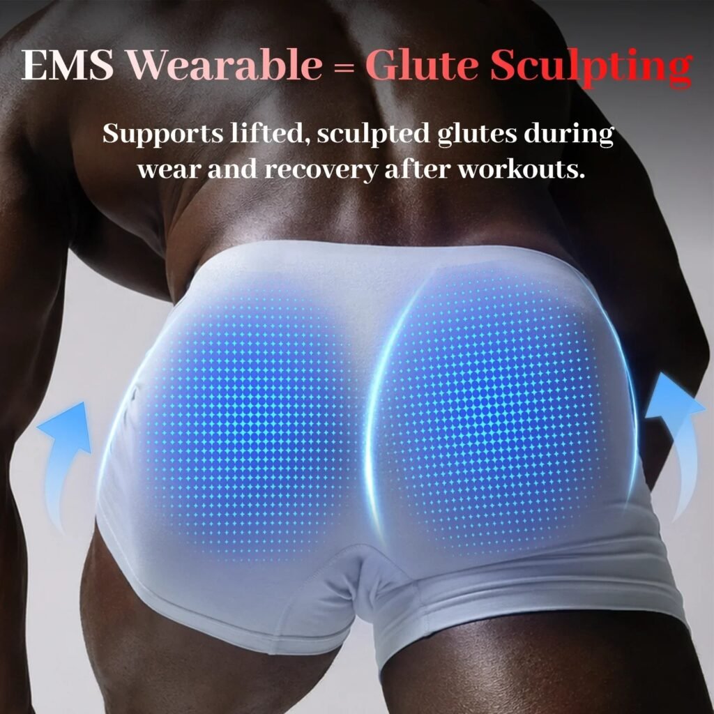Smart EMS Muscle Stimulation Massage Shorts for Fitness