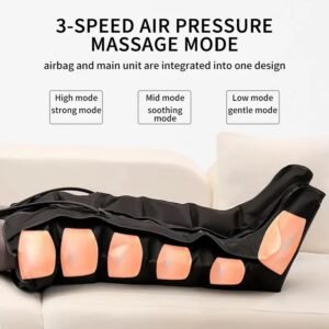 Electric Pneumatic Leg Massager for Thighs, Calves & Feet