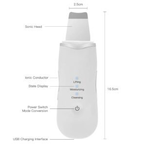 Deep Vibrating Skin Scrubber Facial Cleanser